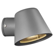 Ulkoseinävalaisin Nordlux Aleria, IP44, harmaa