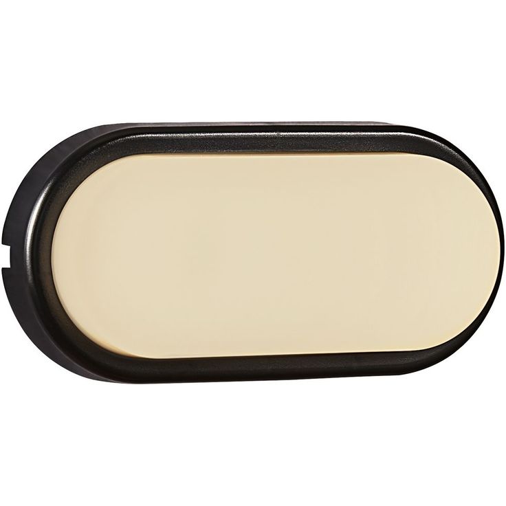 LED-ulkovalaisin Nordlux Cuba Energy Oval, 205x100mm, 3000K, IP54, musta