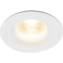 LED-alasvalo Nordlux Stake, Ø88x53mm, 2700K, himmennettävä, eri värejä