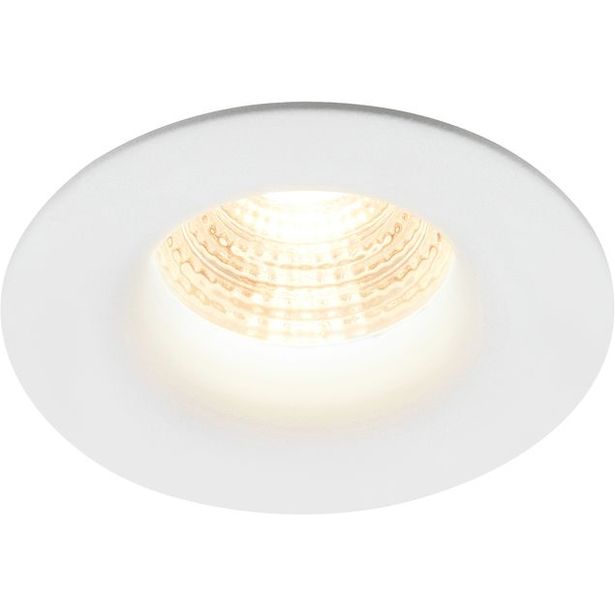 LED-alasvalo Nordlux Stake, Ø88x53mm, 2700K, himmennettävä, eri värejä