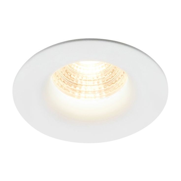 LED-alasvalo Nordlux Stake, Ø88x53mm, 2700K, himmennettävä, eri värejä