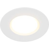LED-alasvalo Nordlux Siege, Ø85x45mm, 2700K, IP65, eri värejä