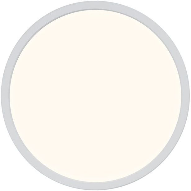 LED-plafondi Nordlux Oja Sensor, 2700K, IP54, valkoinen, eri kokoja