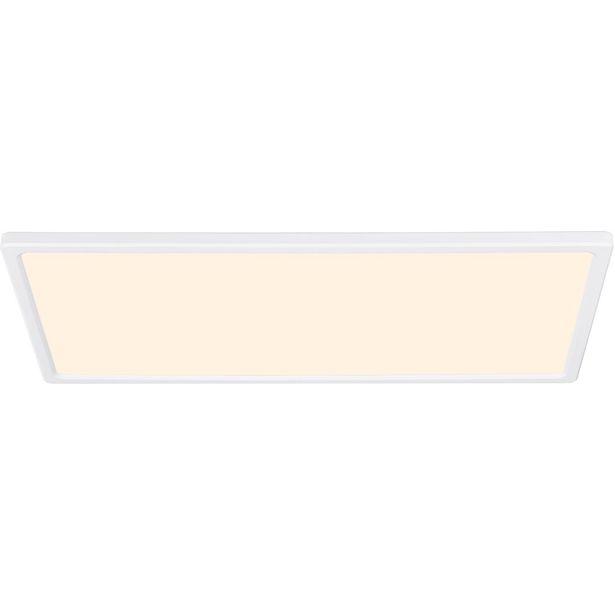 LED-plafondi Nordlux Harlow 60, 595x244mm, 2700K, IP54, valkoinen