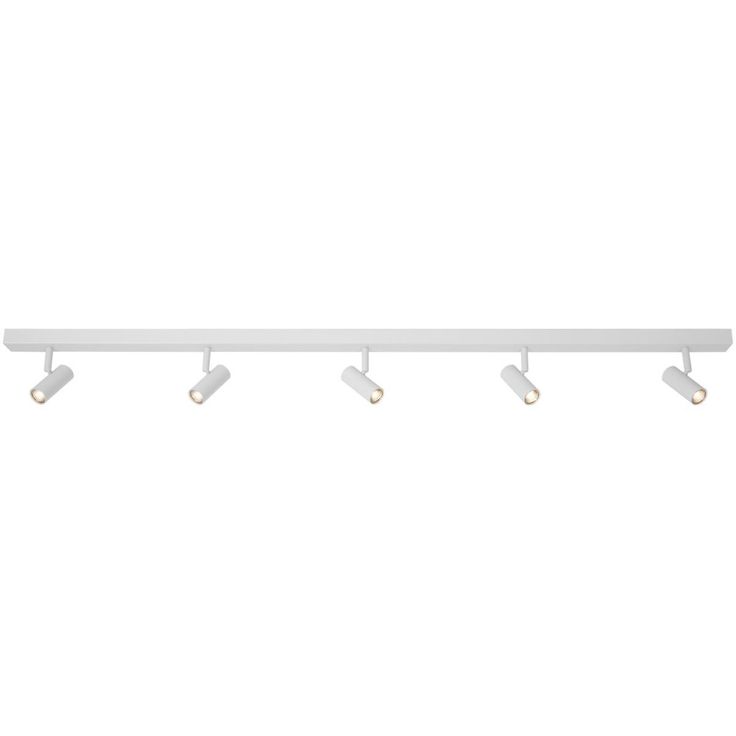 LED-spottivalaisin Nordlux Omari, 5-osainen, 1180mm, 2700K, valkoinen