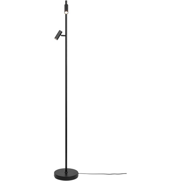 LED-lattiavalaisin Nordlux Omari, 2-osainen, 1410mm, 2700K, musta