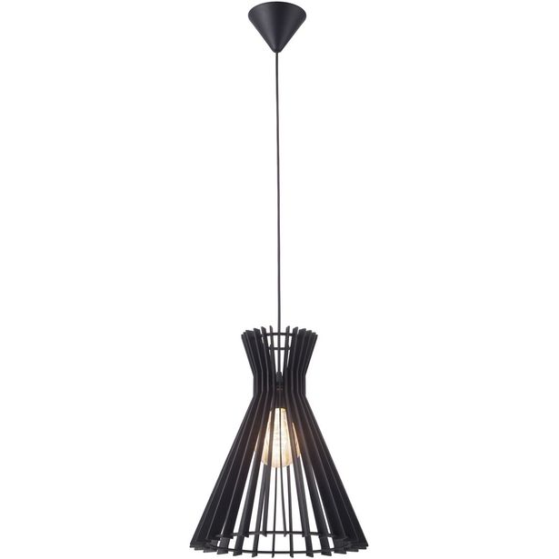 Riippuvalaisin Nordlux Groa 35, Ø34cm, musta