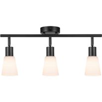 Kattovalaisin Nordlux Cole, 3-osainen, 176x485x213mm, musta/opaali
