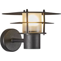 Ulkoseinävalaisin Nordlux Bastia 24, 176x240x276mm, IP54, musta