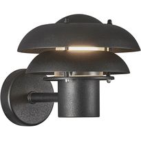 Ulkoseinävalaisin Nordlux Kurnos 20, 182x200x256mm, IP54, musta