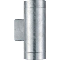 Ulkoseinävalaisin Nordlux Tin Maxi, IP54, ylös/alas, galvanoitu teräs