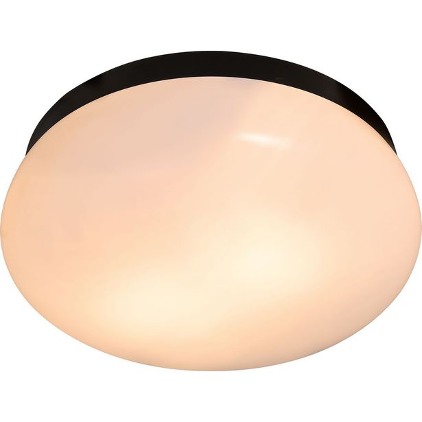 Plafondi Nordlux Foam, IP44, musta