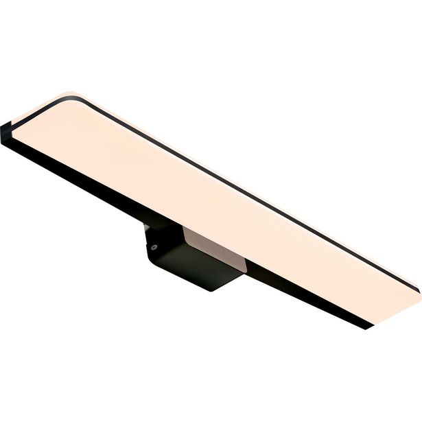 LED-seinävalaisin Nordlux Tinia 60, IP44, musta