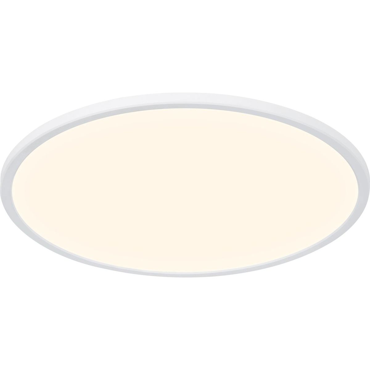 LED-plafondi Nordlux Oja 42, IP54, 3000/4000K, valkoinen