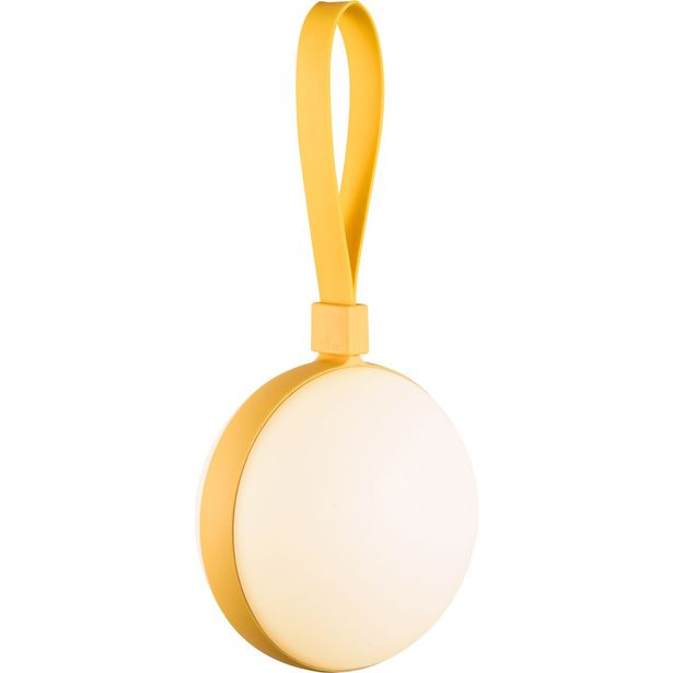 LED-valaisin Nordlux Bring 12, kannettava, valkoinen/keltainen