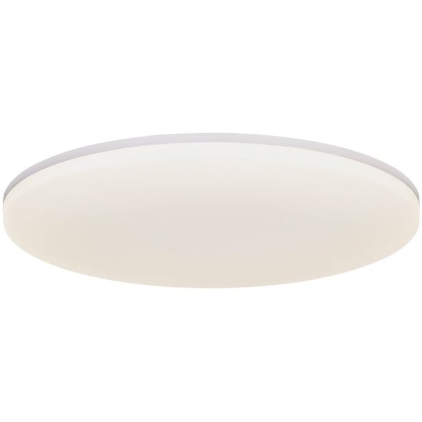 LED-plafondi Nordlux Vic, Ø35cm, 4000K, IP21, valkoinen