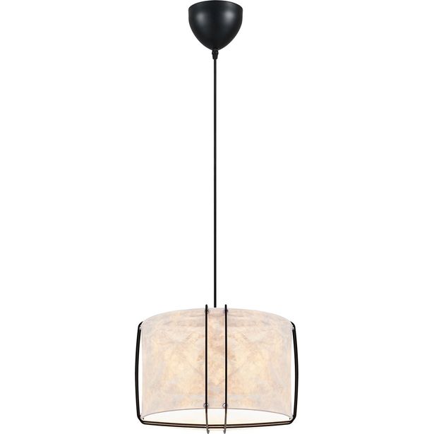 Riippuvalaisin Nordlux Cardine, Ø35cm, valkoinen