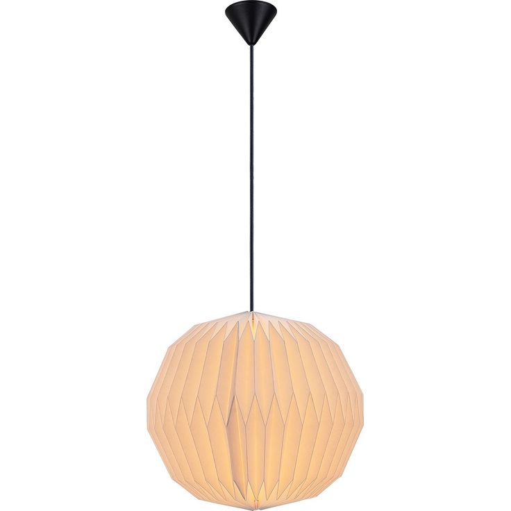 Paperivarjostin Nordlux Belloy, Ø30cm, valkoinen