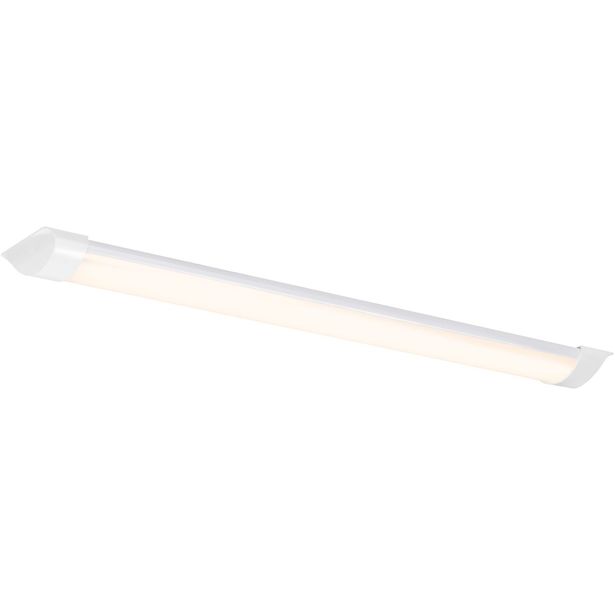 LED-loisteputkivalaisin Nordlux Glendale 60, valkoinen
