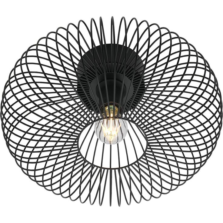 Plafondi Nordlux Beroni, Ø40.3cm, musta
