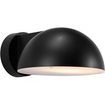Seinävalaisin Nordlux Clarso, ulkokäyttöön, musta