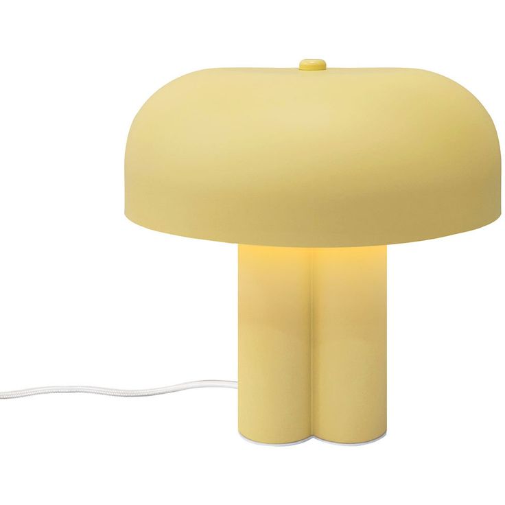 Pöytävalaisin Nordlux Sandro, 26cm, keltainen