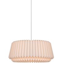 Kattovarjostin Nordlux Belloy 50, Ø50cm, valkoinen