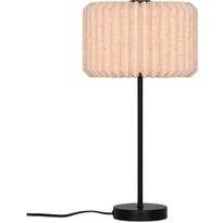 Pöytävalaisin Nordlux Vivienne, 48cm, musta/beige