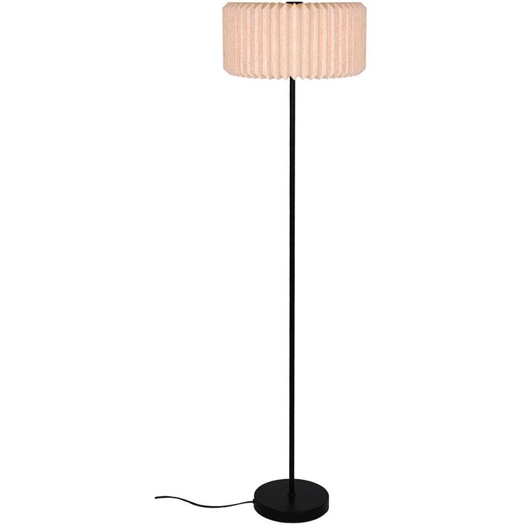 Lattiavalaisin Nordlux Vivienne, 152cm, musta/beige