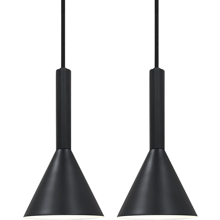 Riippuvalaisin Nordlux Kelvis, Ø12.5cm, musta, 2kpl/pkt