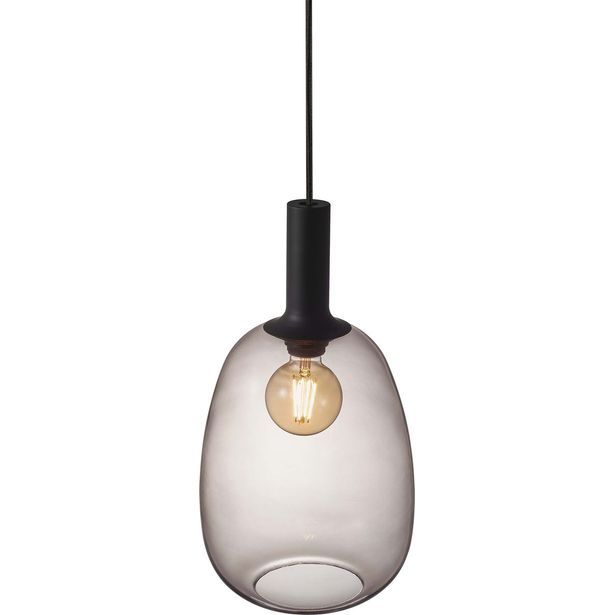 Riippuvalaisin Nordlux Alton 23, ø230x430mm, savunharmaa