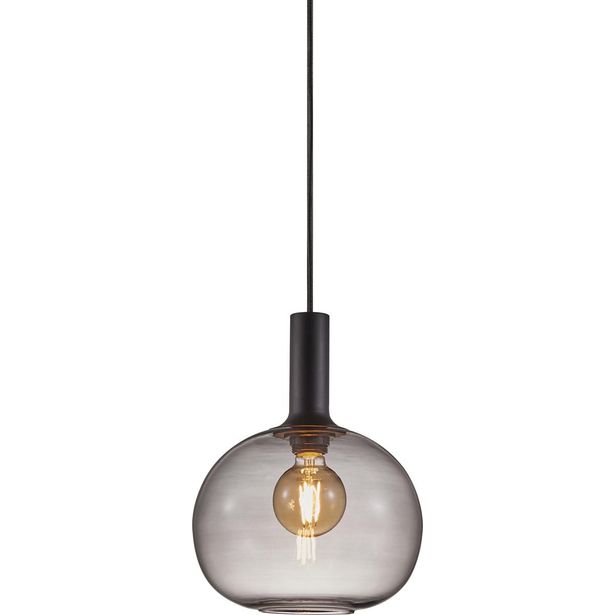 Riippuvalaisin Nordlux Alton 25, ø250x330mm, savunharmaa