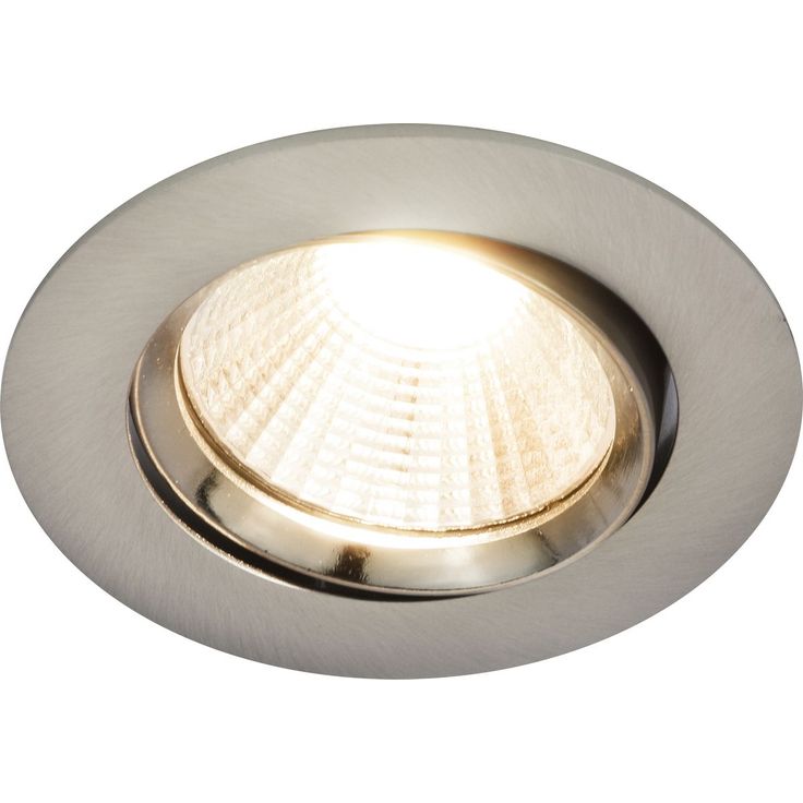 LED-alasvalo Nordlux Fremont, 2700K, harjattu teräs