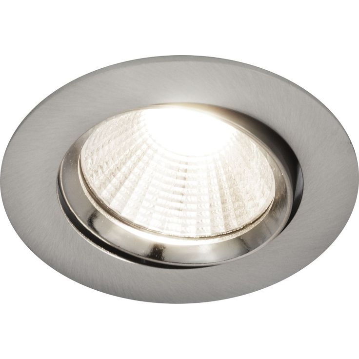 LED-alasvalo Nordlux Fremont, 4000K, harjattu teräs