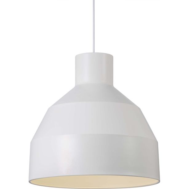 Riippuvalaisin Nordlux William 32, ø320x320mm, valkoinen