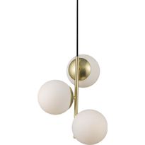 Riippuvalaisin Nordlux Lilly, 365x320mm, messinki/valkoinen