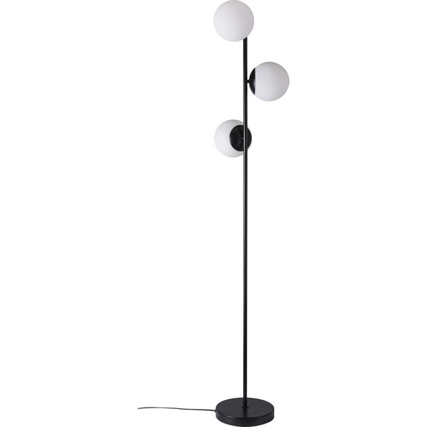 Lattiavalaisin Nordlux Lilly, 150cm, musta/valkoinen