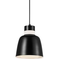 Riippuvalaisin Nordlux Emma 18, ø180x230mm, musta/valkoinen