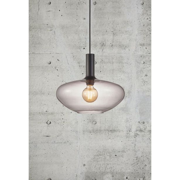 Riippuvalaisin Nordlux Alton 35, ø350x300mm, savunharmaa