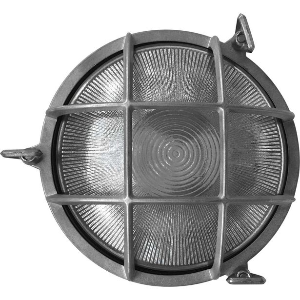 Seinävalaisin Nordlux Polperro, ø195x93mm, nikkeli