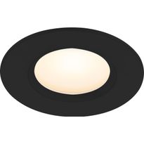 LED-alasvalo Nordlux Tiaki, 2700K/4000K, musta
