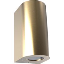 Seinävalaisin Nordlux Canto Maxi 2, 170x87x100mm, ylös/alas, messinki