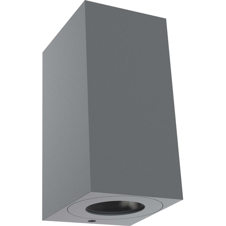 Seinävalaisin Nordlux Canto Maxi Kubi 2, 170x87x100mm, ylös/alas, harmaa