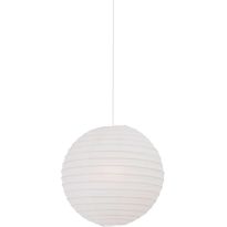 Varjostin Nordlux Rispapir, ø35cm, valkoinen/beige