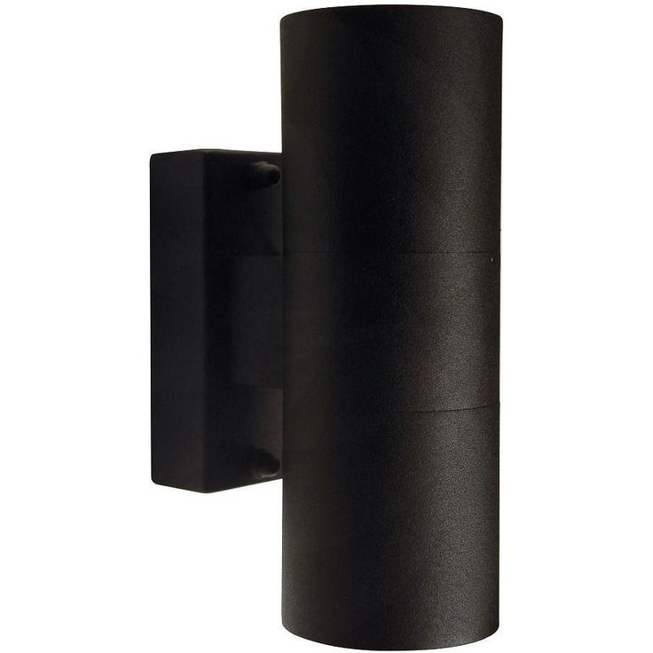 Ulkoseinävalaisin Nordlux Tin, IP54, ylös/alas, musta