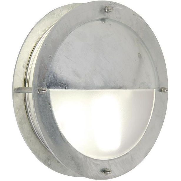 Ulkoseinävalaisin Nordlux Malte, 21841031, ø24cm, galvanoitu