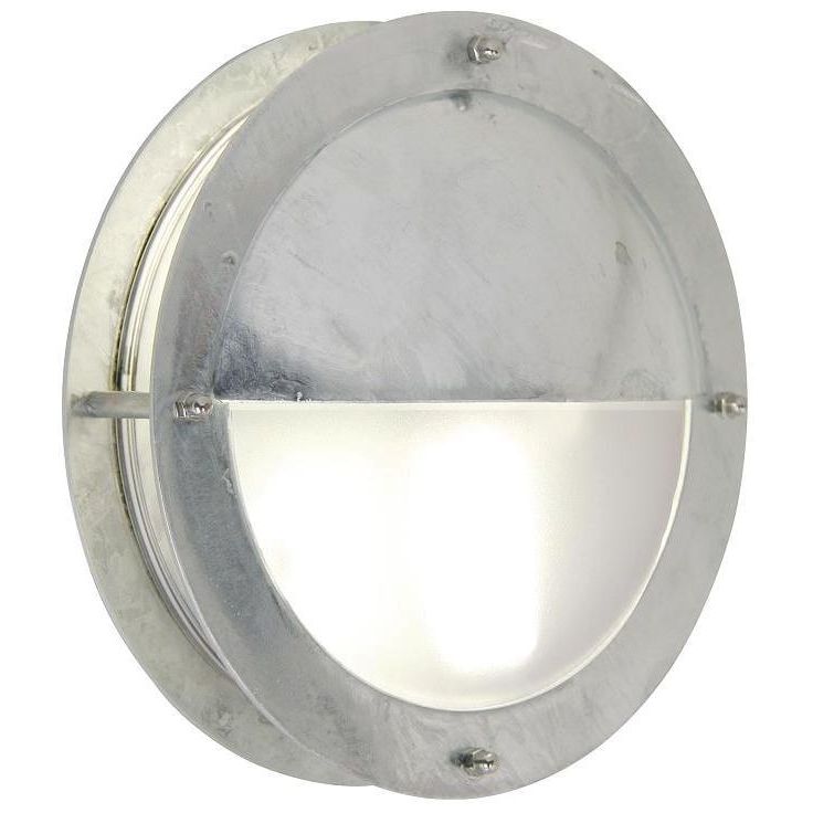 Ulkoseinävalaisin Nordlux Malte, 21841031, ø24cm, galvanoitu