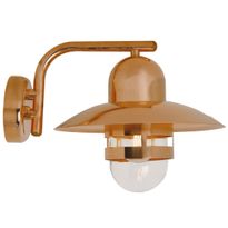 Ulkoseinävalaisin Nordlux Nibe 275x340x240mm, kupari