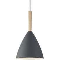 Riippuvalaisin Nordlux Pure 20, Ø20cm, harmaa