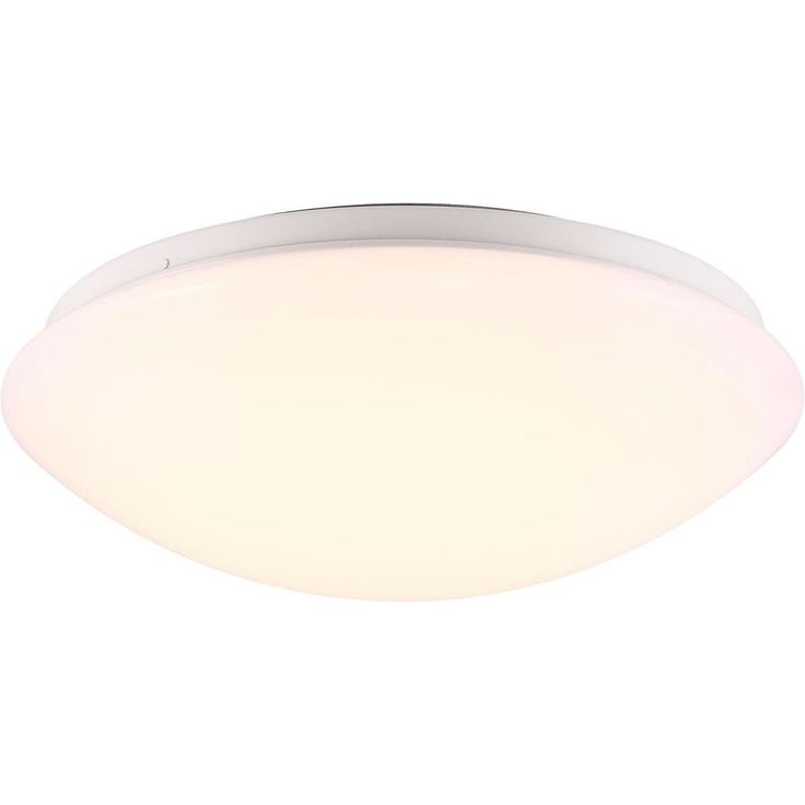 LED-plafondi Nordlux Ask, ø28cm, IP44, valkoinen